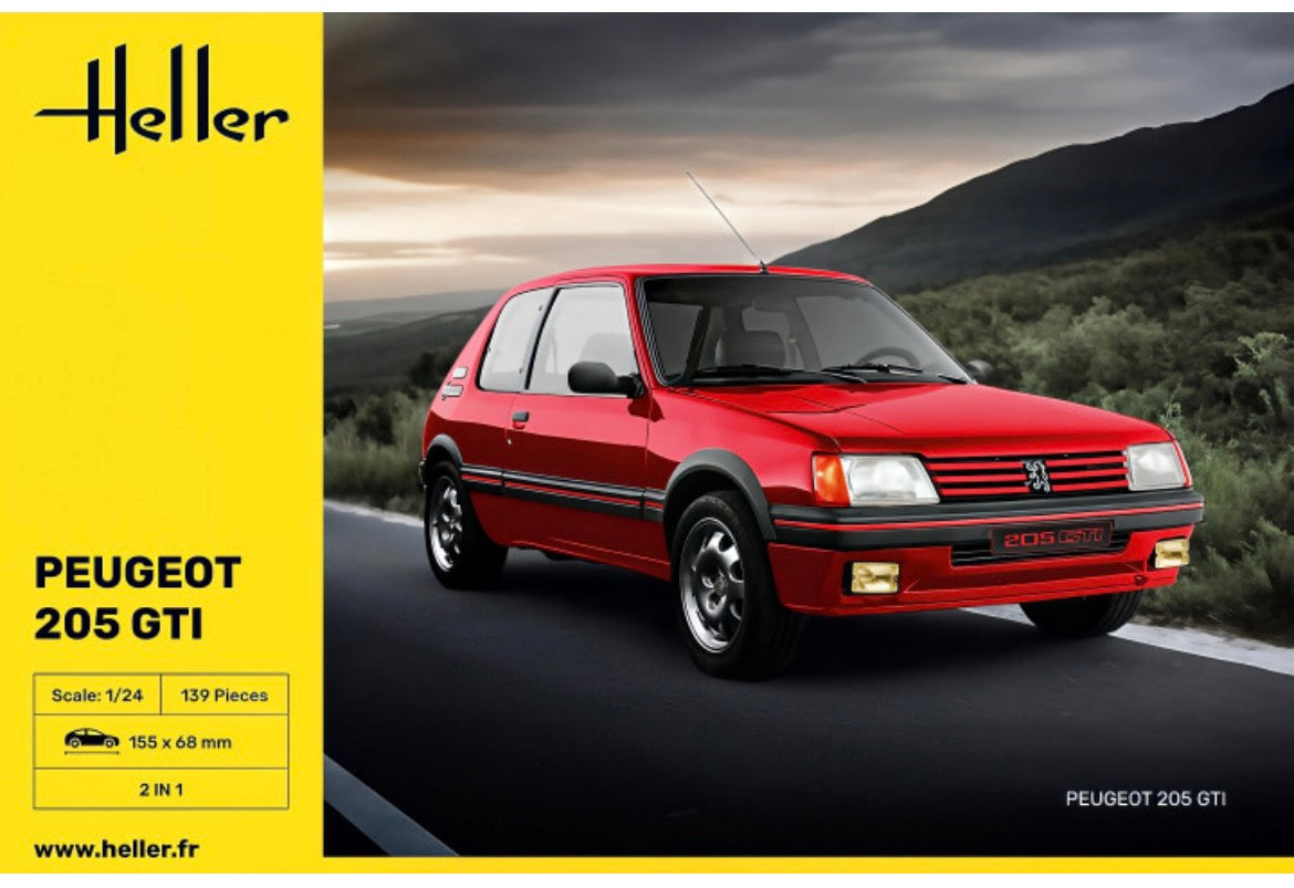 Heller 82705 Peugeot 205 GTI