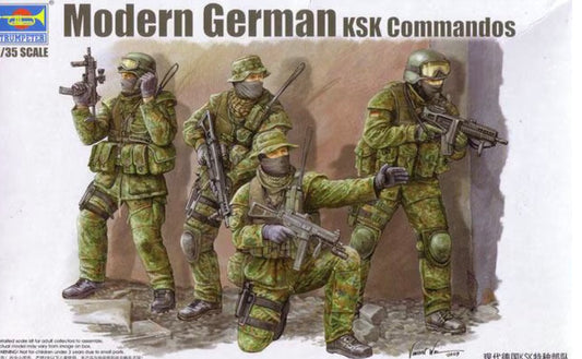 Trumpeter 00422 Modern German KSK Commandos