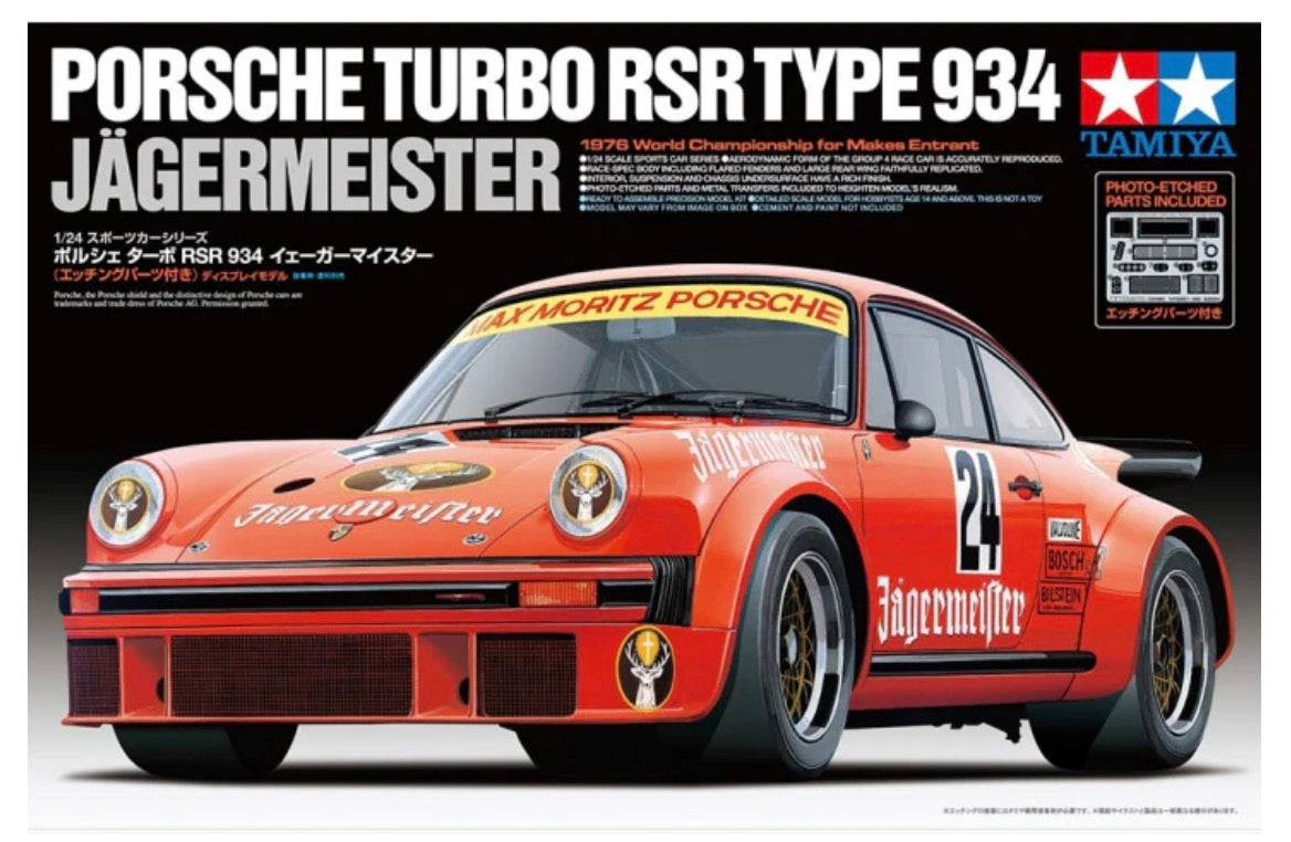 Tamiya 24328 Porsche Turbo RSR Type 934 Jägermeister
