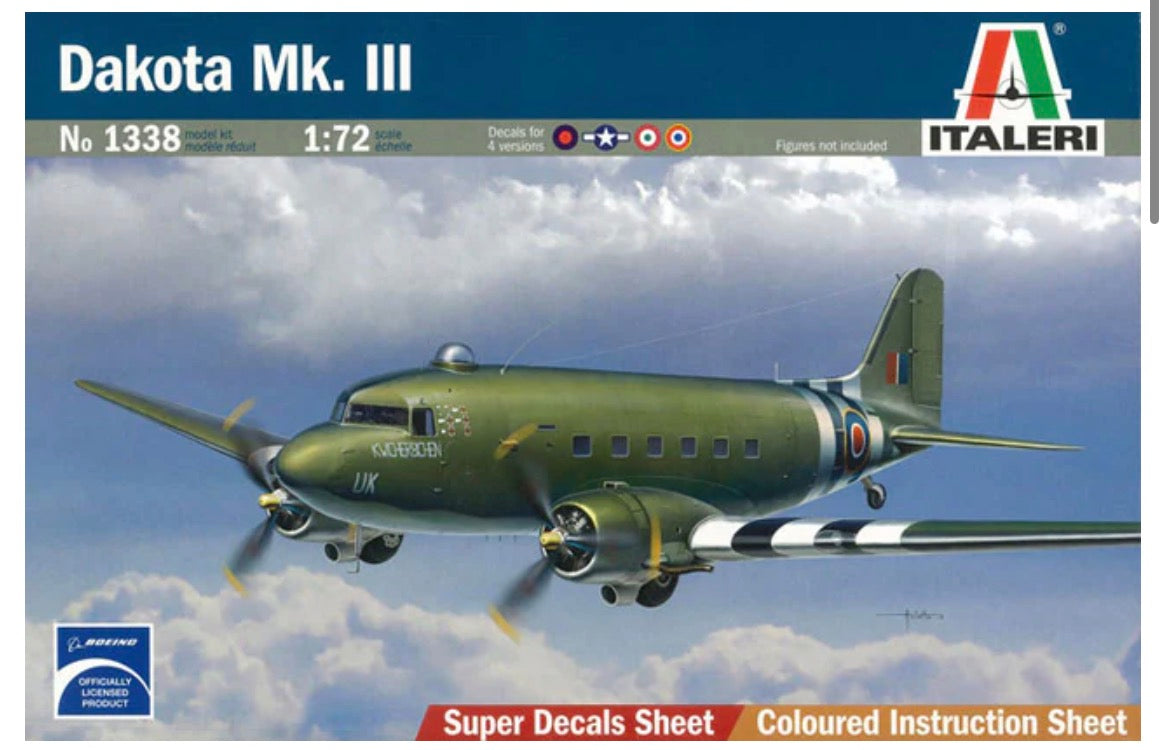 *PRE OWNED* Italeri 1338 Dakota Mk. III