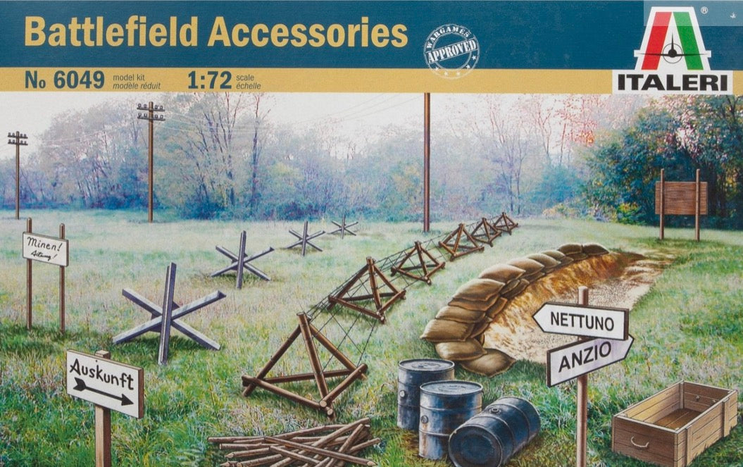 Italeri No.6049 Battlefield Accessories