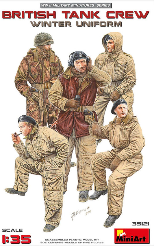Miniart 35121 British Tank Crew - Winter Uniform