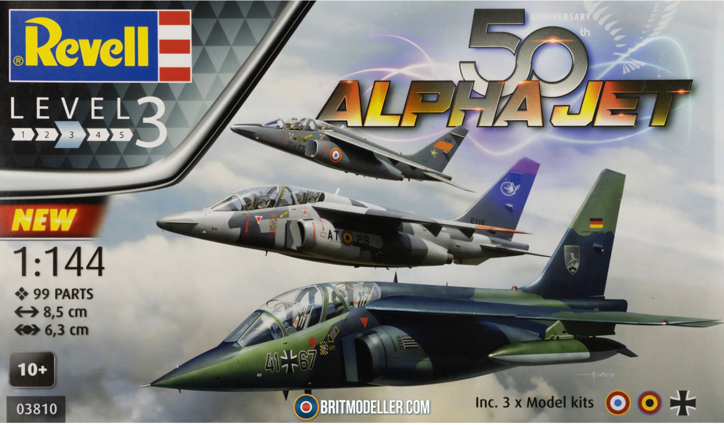 Revell 03810 50th Anniversary Alpha Jet