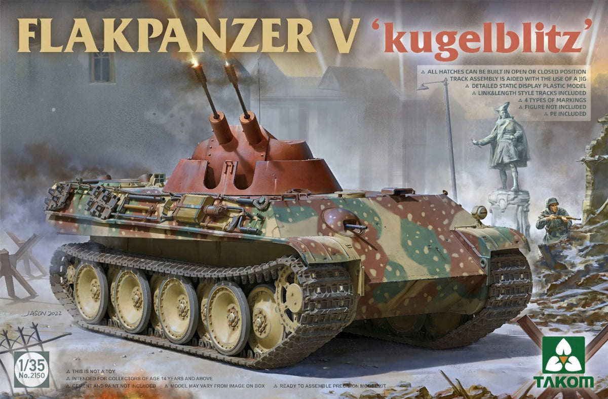 *Pre-Owned* TAKOM 2150 Flakpanzer V ‘Kugelblitz’