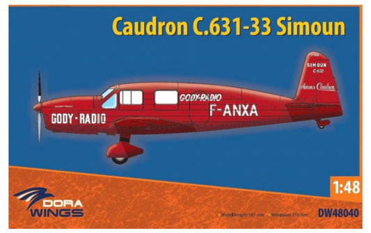Dora Wings DW48040 Caudron C.631-33 Simoun