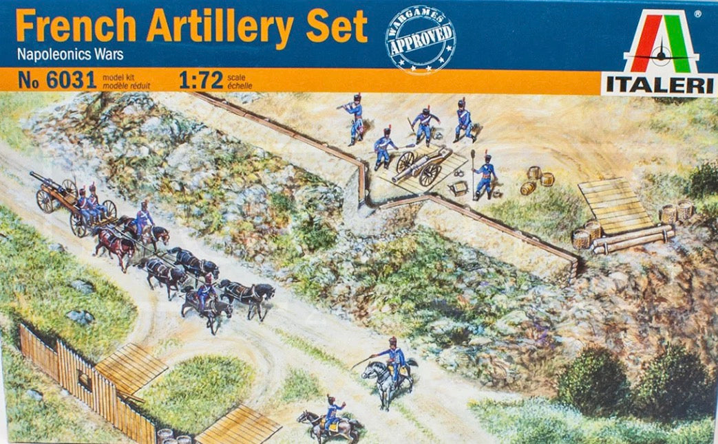 Italeri No.6031 French Artillery Set