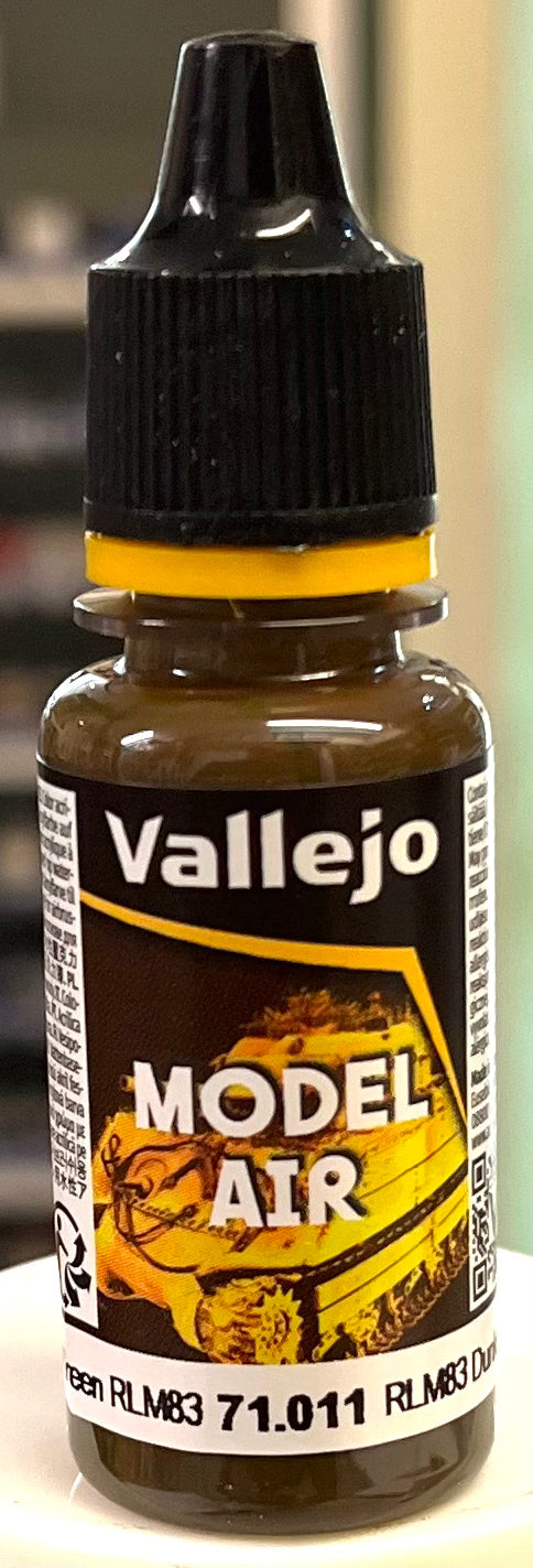 Vallejo Model Air 71.011 Dark Green RLM83