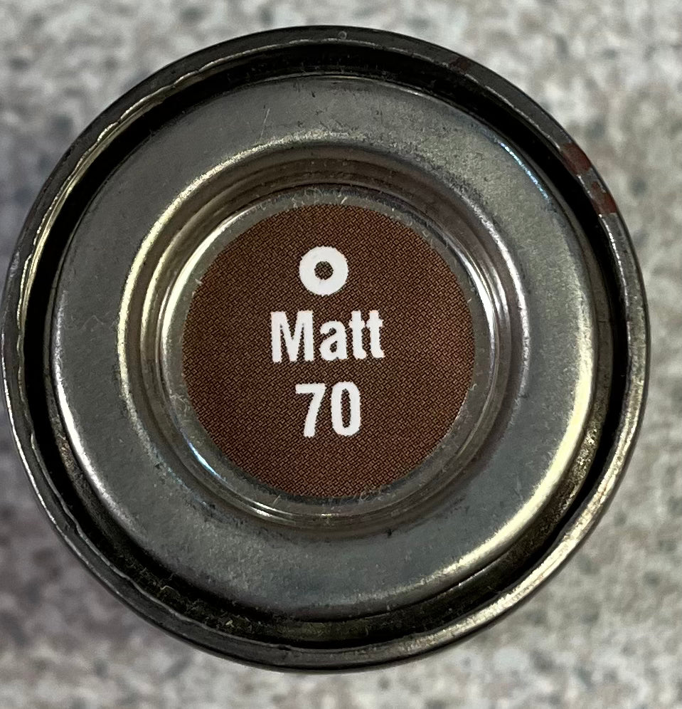 Humbrol Enamel 70 Brick Red