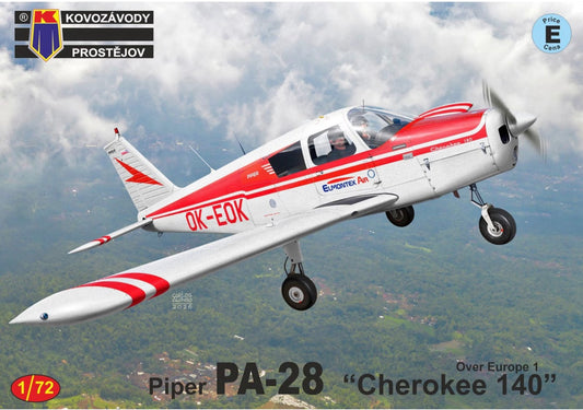 Kovozávody Prostějov KPM0546 Piper PA-28 “Cherokee 140” - Over Europe 1