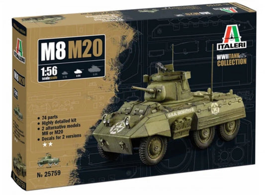 Italeri 25759 M8 M20