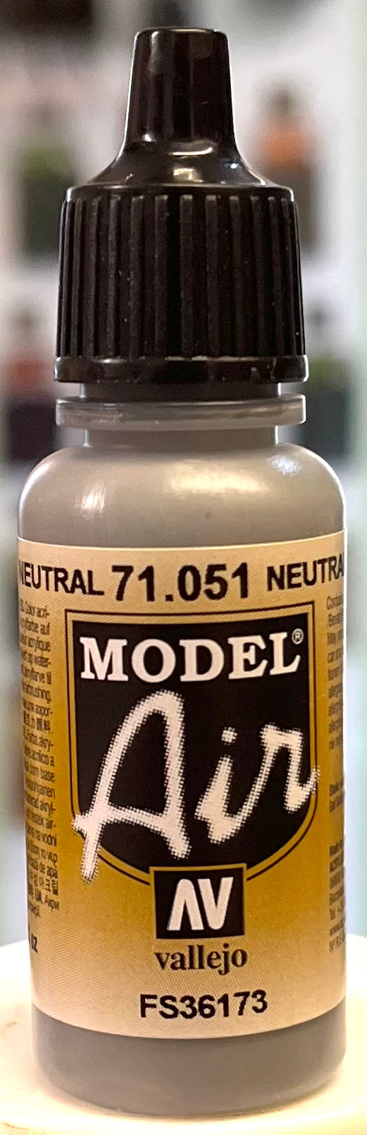 Vallejo Model Air 71.051 Neutral Gray