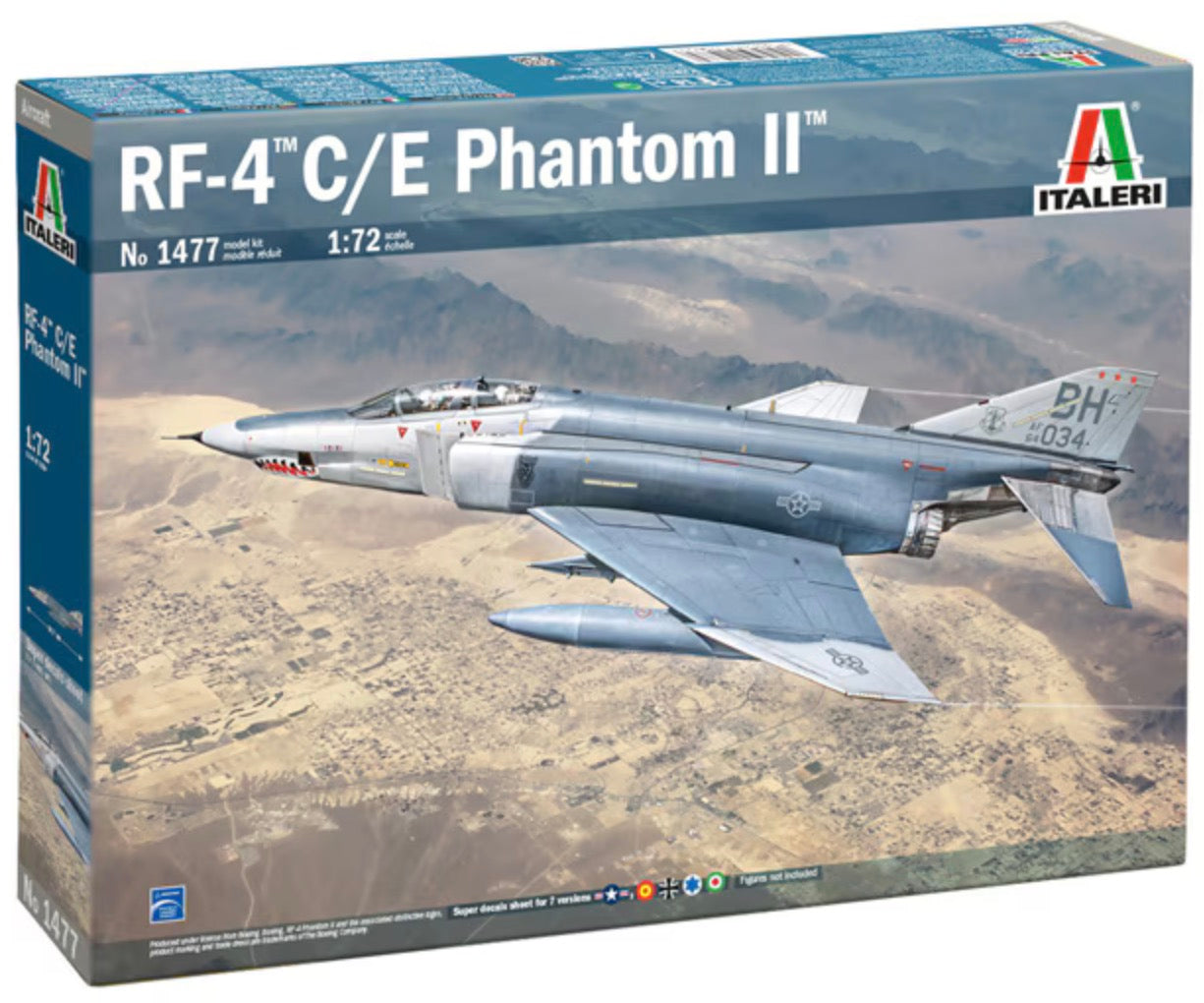 Italeri No.1477 RF-4 C/E Phantom II
