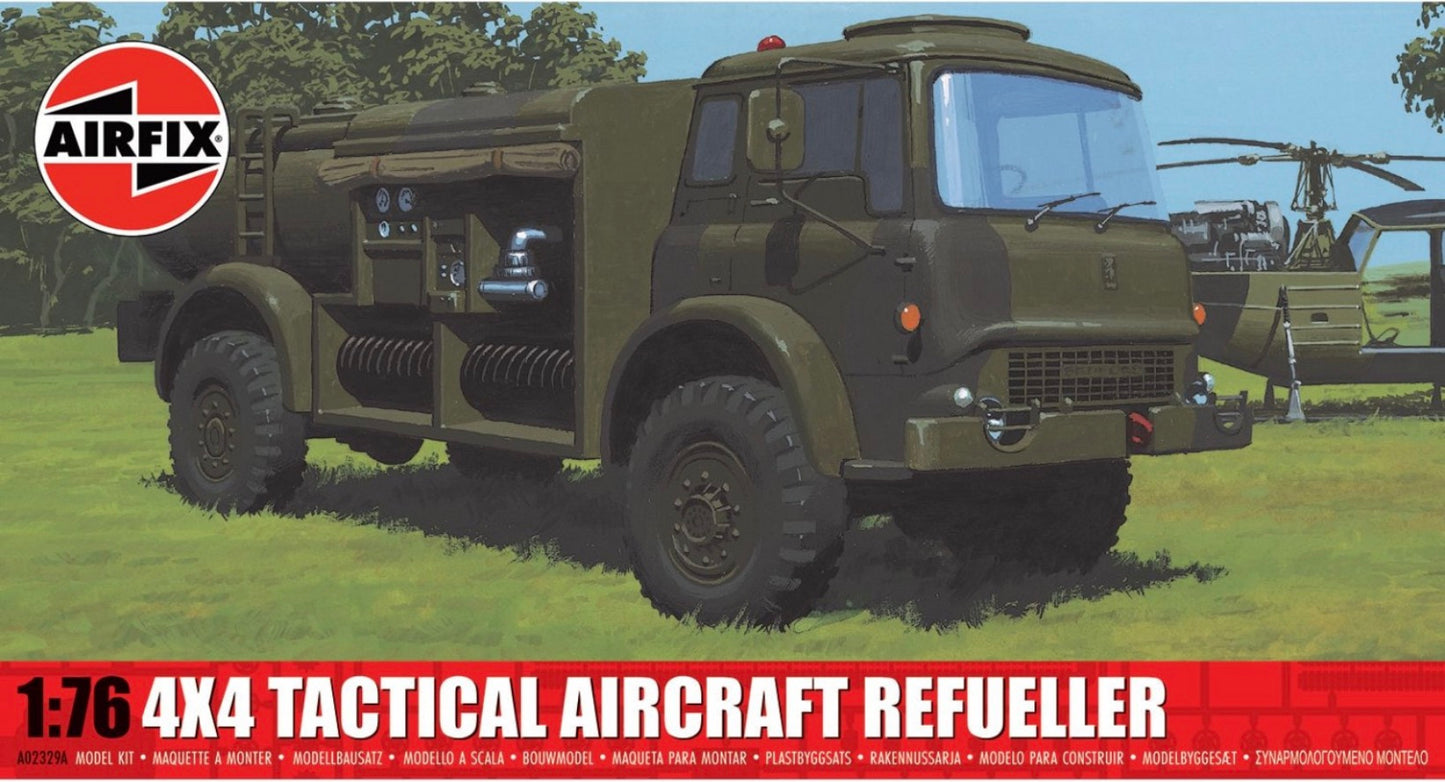 Airfix A02329A 4x4 Tactical Aircraft Refueller