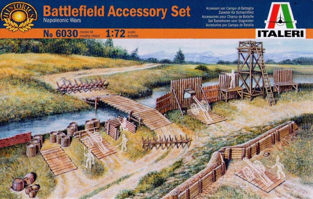 Italeri No.6030 Battlefield Accessory Set