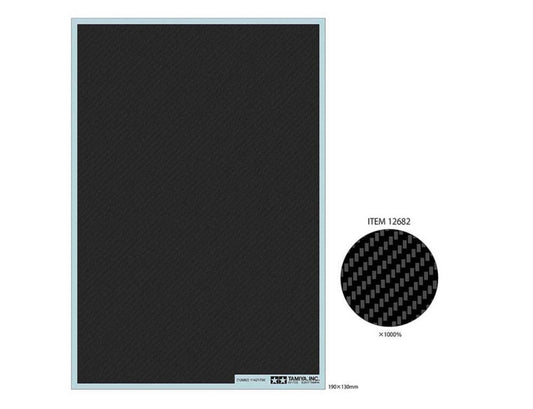 Tamiya 12682 1/24 Carbon Fibre Decal (Twill Weave/Extra Fine)