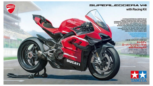 Tamiya 14143 Ducati Superleggera V4 with Racing Kit