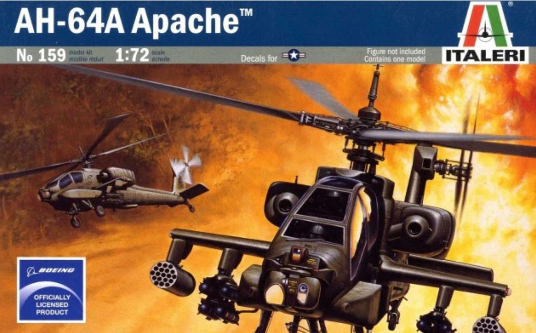 Italeri No.159 AH-64A Apache