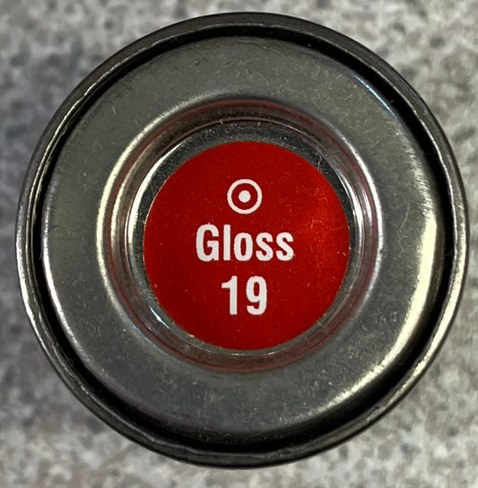 Humbrol Enamel 19 Bright Red