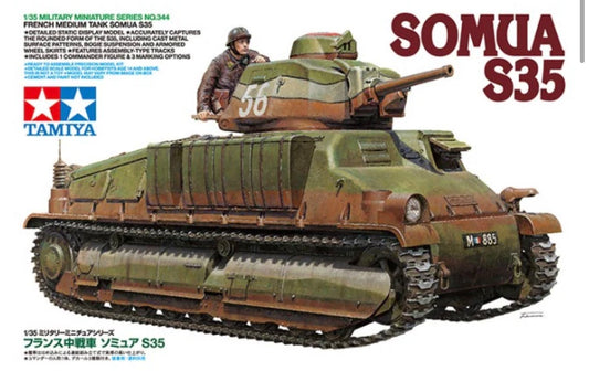 Tamiya 35344 French Medium Tank Somua S35