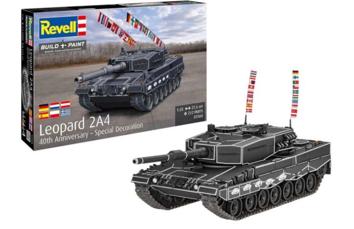 Revell 03368 Leopard 2A4 - 40th Anniversary Special Decoration