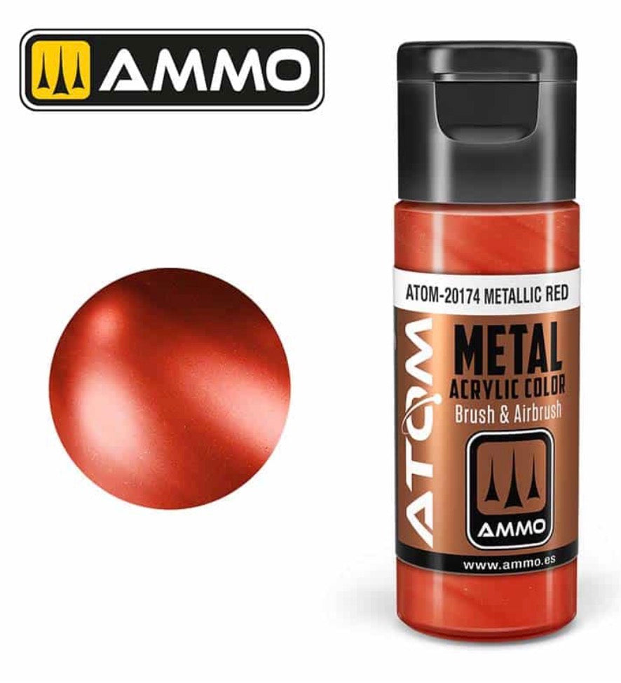Atom 20174 Metallic Red