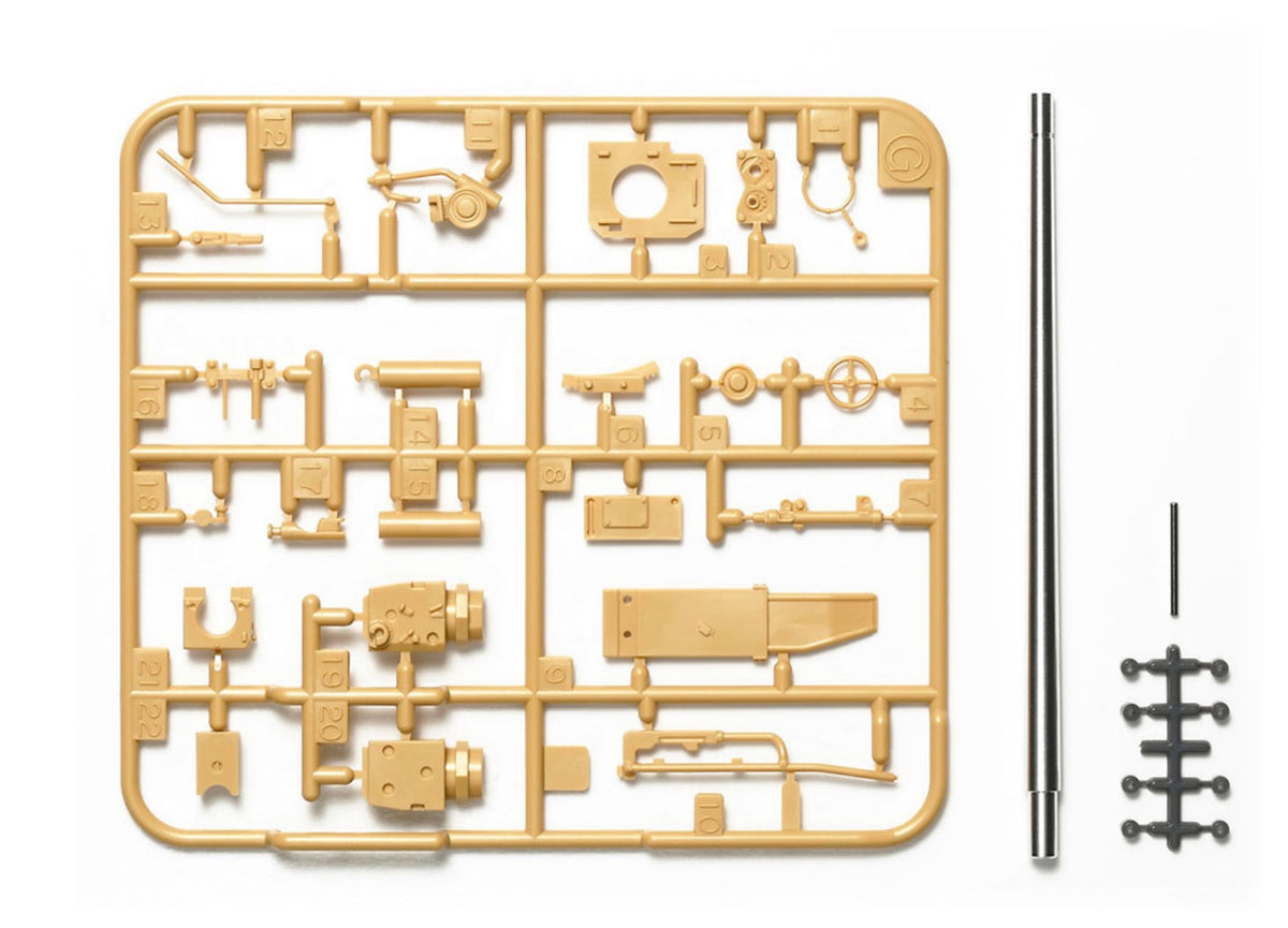 Tamiya 12660 1/35 Jadgpanzer IV /70(V) Lang Metal Gun Barrel Set
