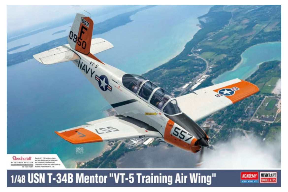 Academy 12361 USN T-34B Mentor “VT-5 Training Air Wing”