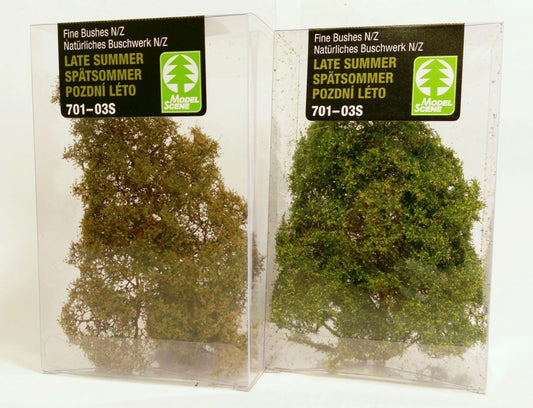 Model Scene 701-03S Minipack Natur Fine Bushes - Late Summer