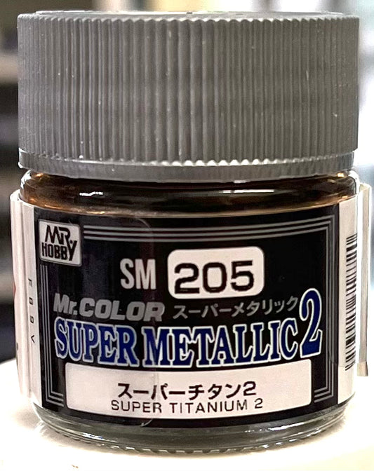 Mr. Color Super Metallic SM205 Super Titanium 2