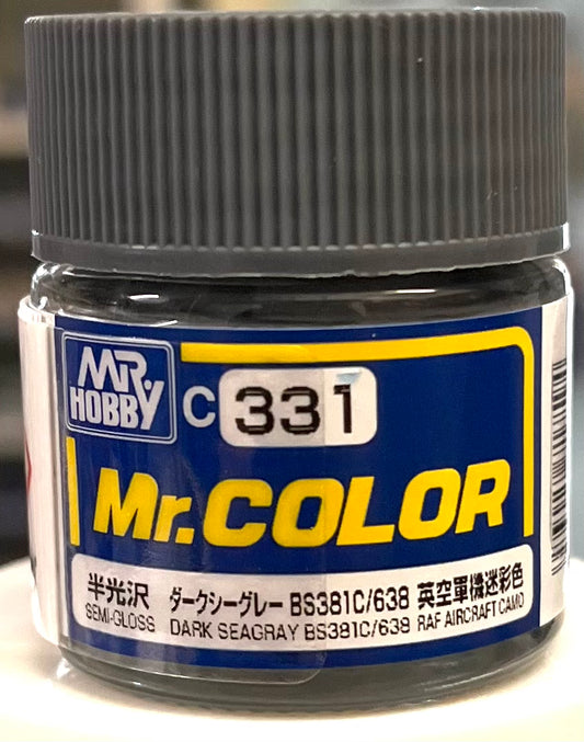 Mr. Color C331 Dark Seagray BS381C/638