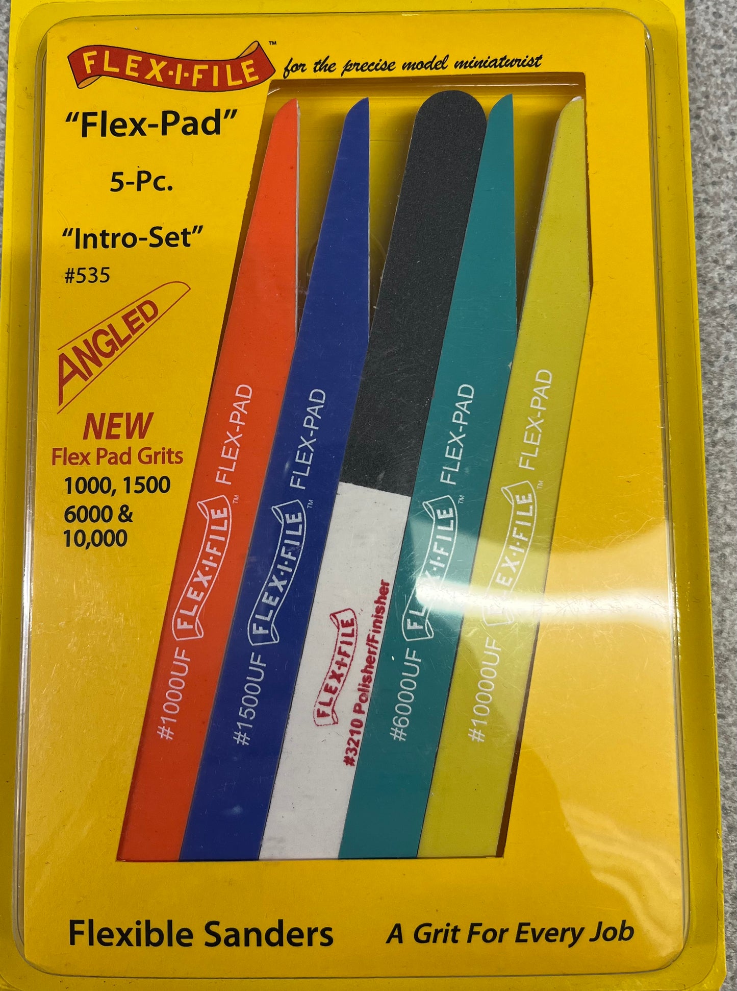 Flex-I-File Sanding Stick Intro Set #535
