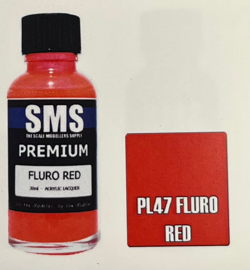 SMS PL47 Fluro Red