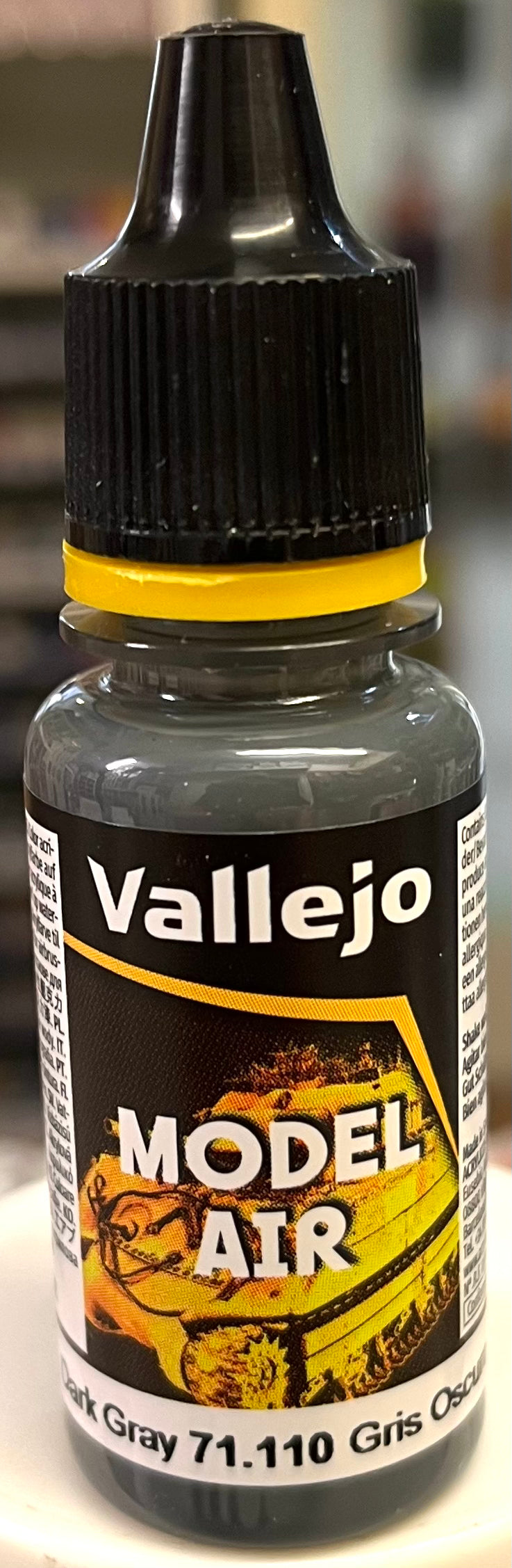 Vallejo Model Air 71.110 Dark Grey