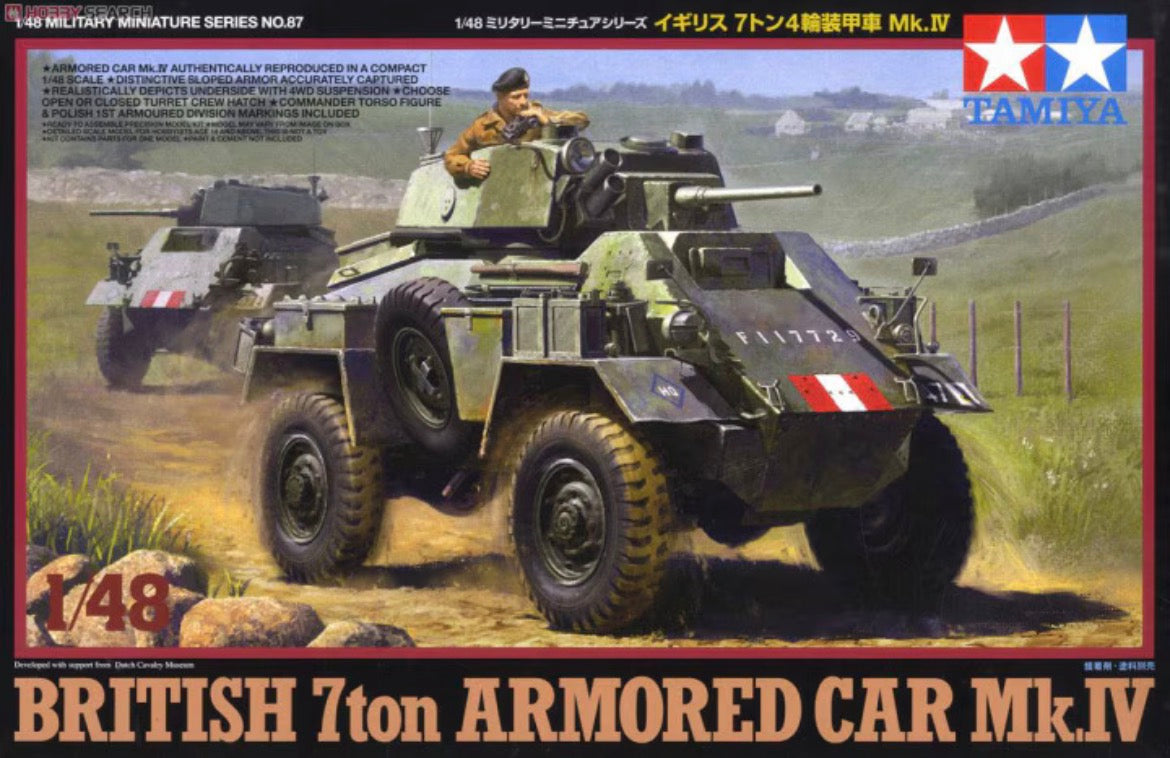 Tamiya 32587 British 7ton Armoured Car Mk.IV