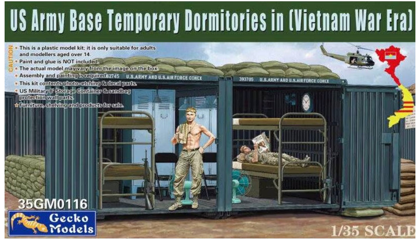 Gecko 35GM0116 US Army Base Temporary Dormitories