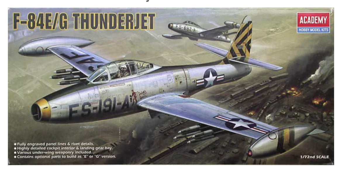 *Pre-Owned* Academy 1617 F84E/G Thunderjet