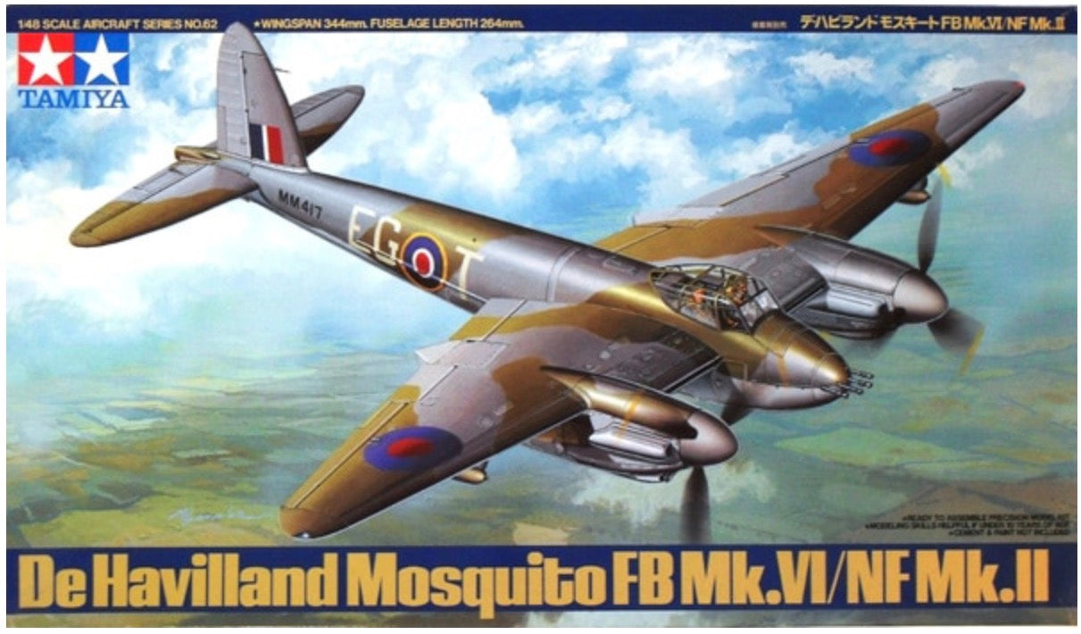 Tamiya 61062 De Havilland Mosquito FB Mk.VI/NF Mk.II