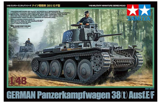Tamiya 32583 German Panzerkampfwagen 38(t) Ausf.E/F