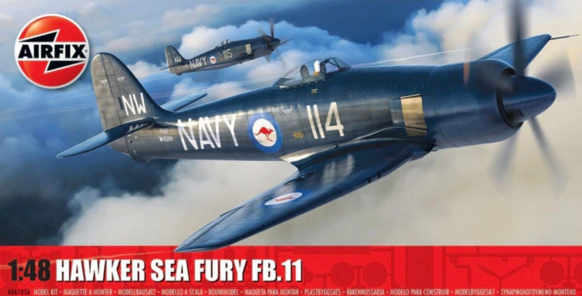 Airfix A06105A Hawker Sea Fury FB.11