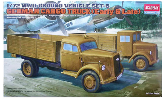 *Pre-Owned* Academy 13404 German Cargo Trucks (Early & Late)