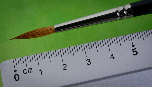 KB6094 Kolinsky Hair Round Pointed Brush - Size 6