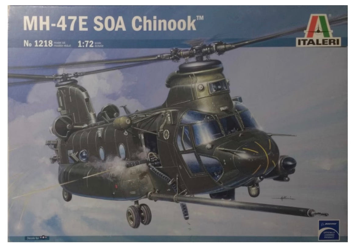 Italeri 1218 MH-47E SOA Chinook