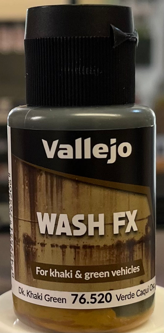 Vallejo Wash FX 76.520 Dk. Khaki Green