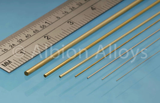Albion Alloys BW10 Brass Rod 1.0mm