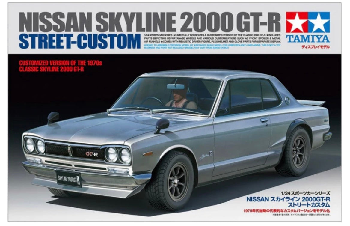 Tamiya 24335 Nissan Skyline 2000 GT-R Street Custom