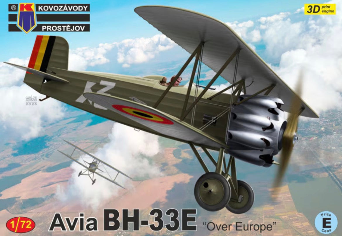 Kovozávody Prostějov KPM0533 Avia BH-33E “Over Europe”