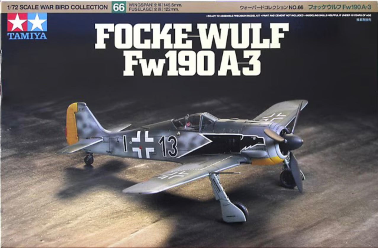 Tamiya 60766 Focke-Wulf Fw190 A-3