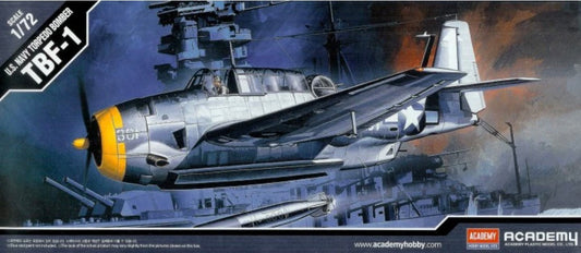 Academy 12452 USN Torpedo Bomber TBF-1