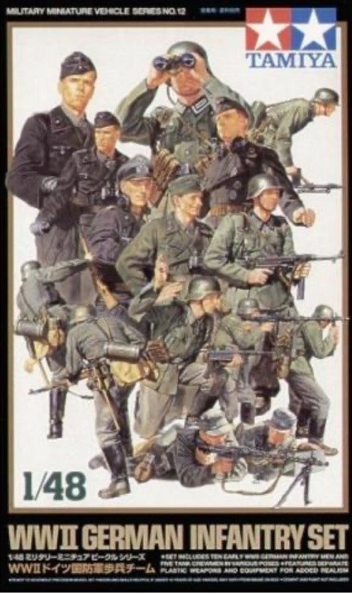 Tamiya 32512 WWII German Infantry Set