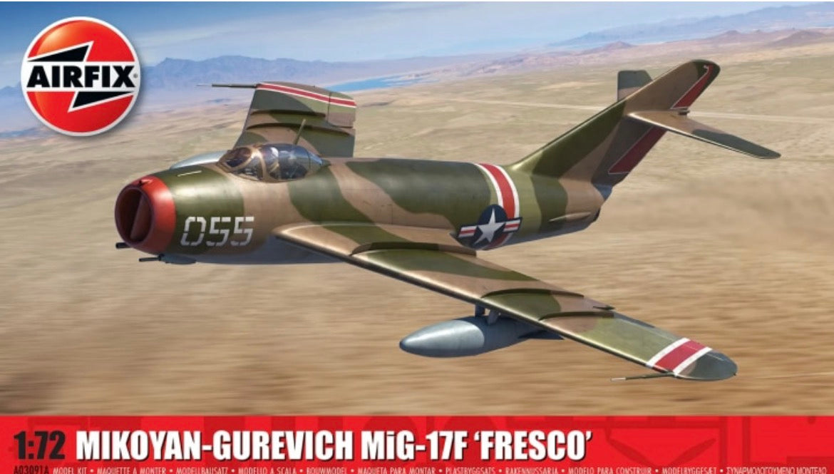 Airfix A03091A Mikoyan-Gurevich MiG-17F ‘Fresco’